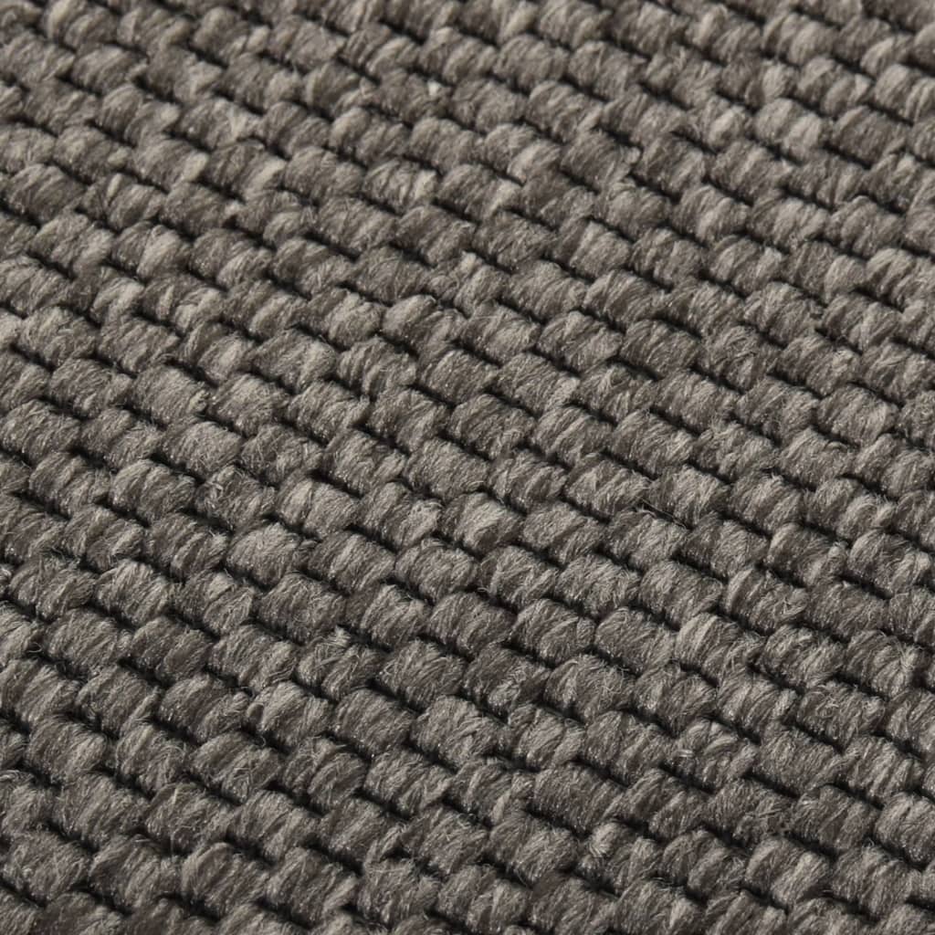 Teppichläufer Sisal-Optik Anthrazit 80x250 cm