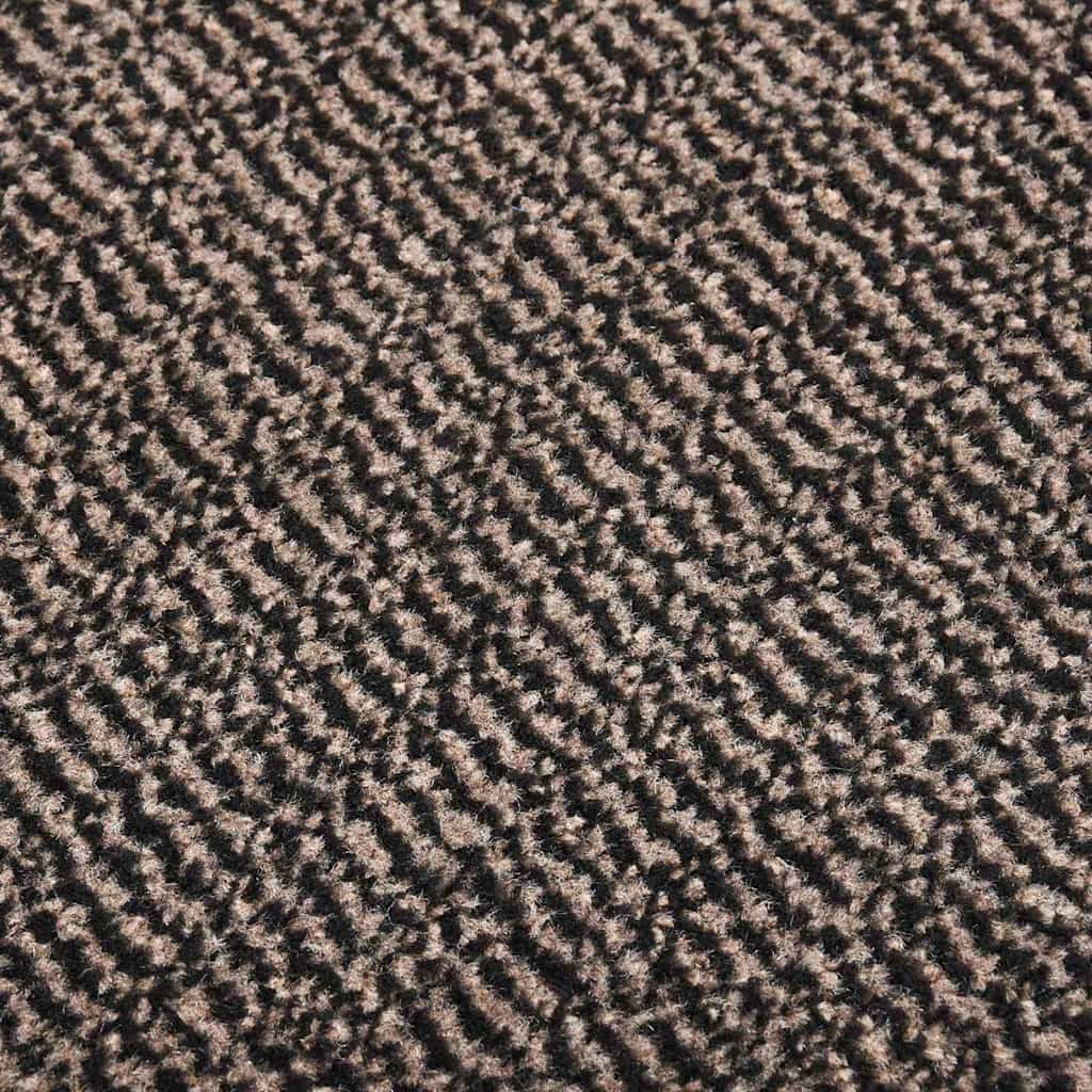 Fußmatte getuftet 60x180 cm Dunkelbraun
