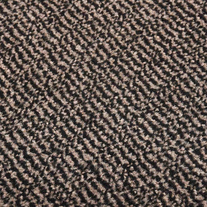 Fußmatte getuftet 60x180 cm Dunkelbraun