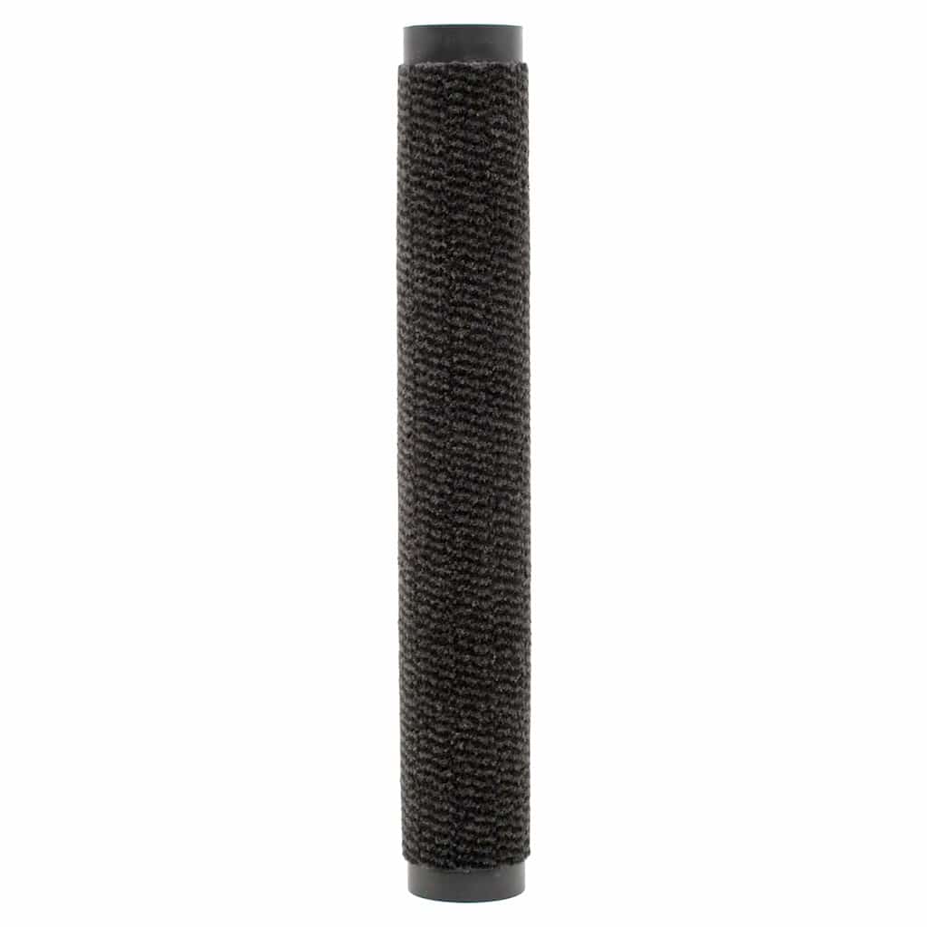 Fußmatte getuftet 60x180 cm Schwarz