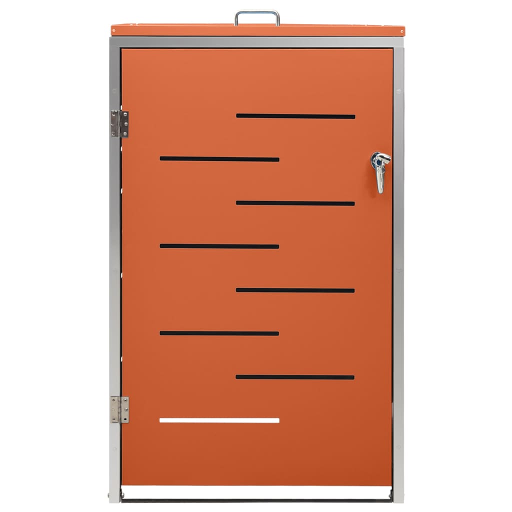 Mülltonnenbox für 1 Tonne 69x77,5x115 cm Edelstahl
