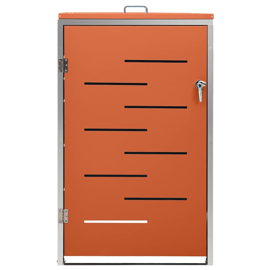 Mülltonnenbox für 1 Tonne 69x77,5x115 cm Edelstahl