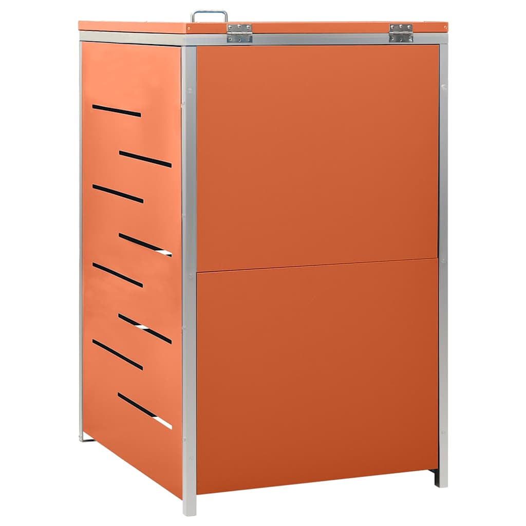 Mülltonnenbox für 1 Tonne 69x77,5x115 cm Edelstahl