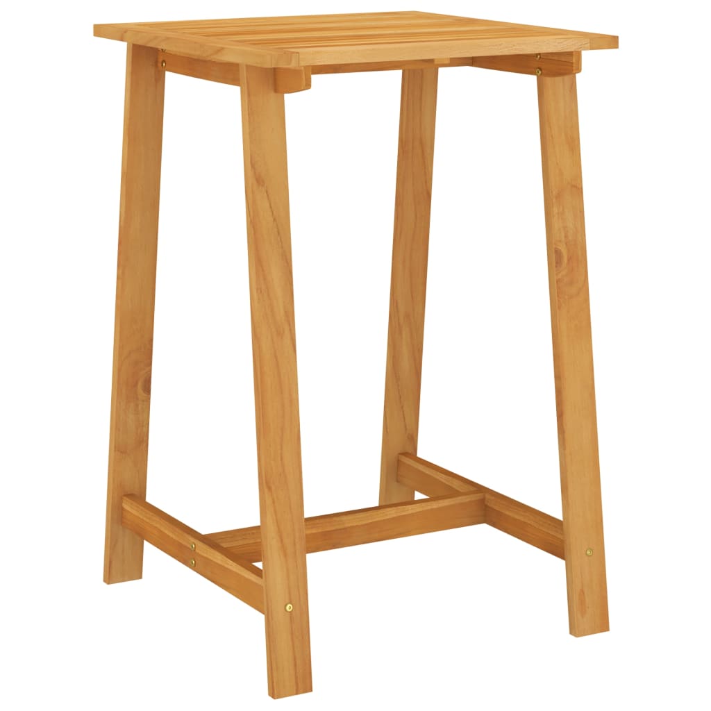 3-tlg. Gartenbar-Set mit Kissen Braun