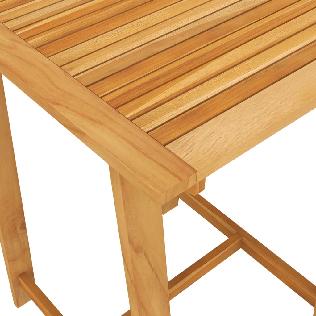 3-tlg. Gartenbar-Set mit Kissen Braun
