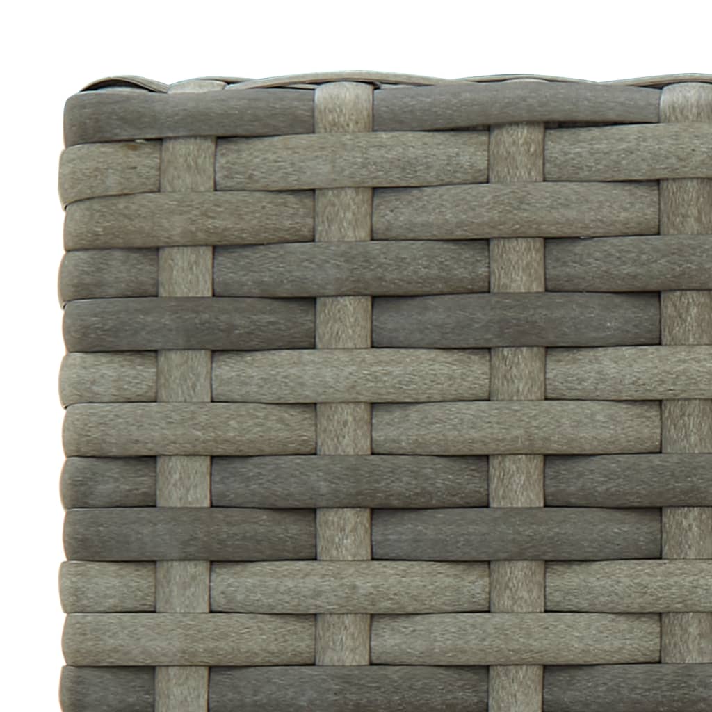 5-piece garden bar set gray