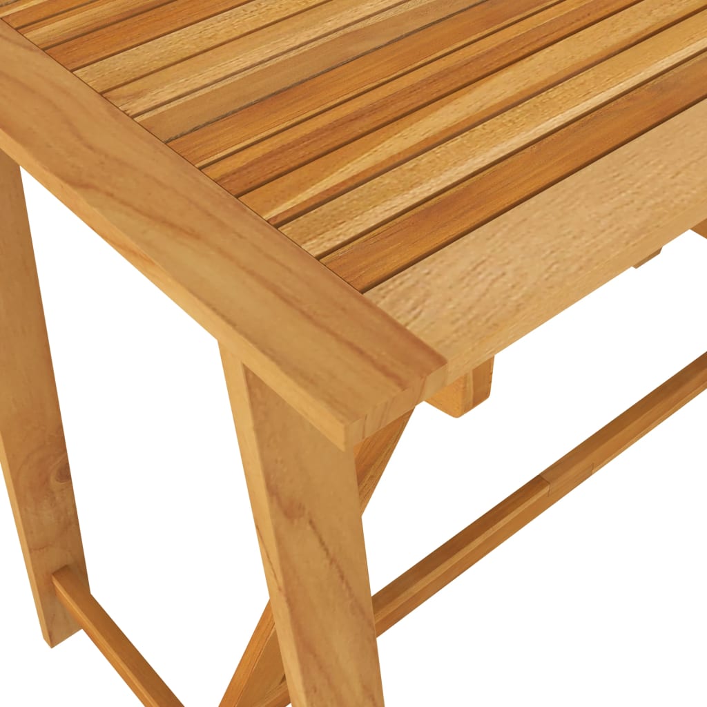 5-piece garden bar set with cushions, brown