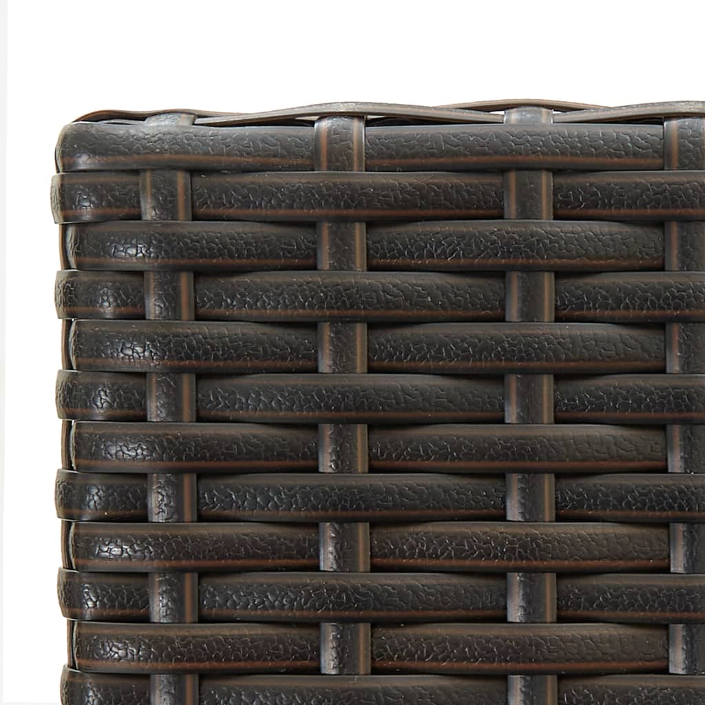 5-piece garden bar set brown