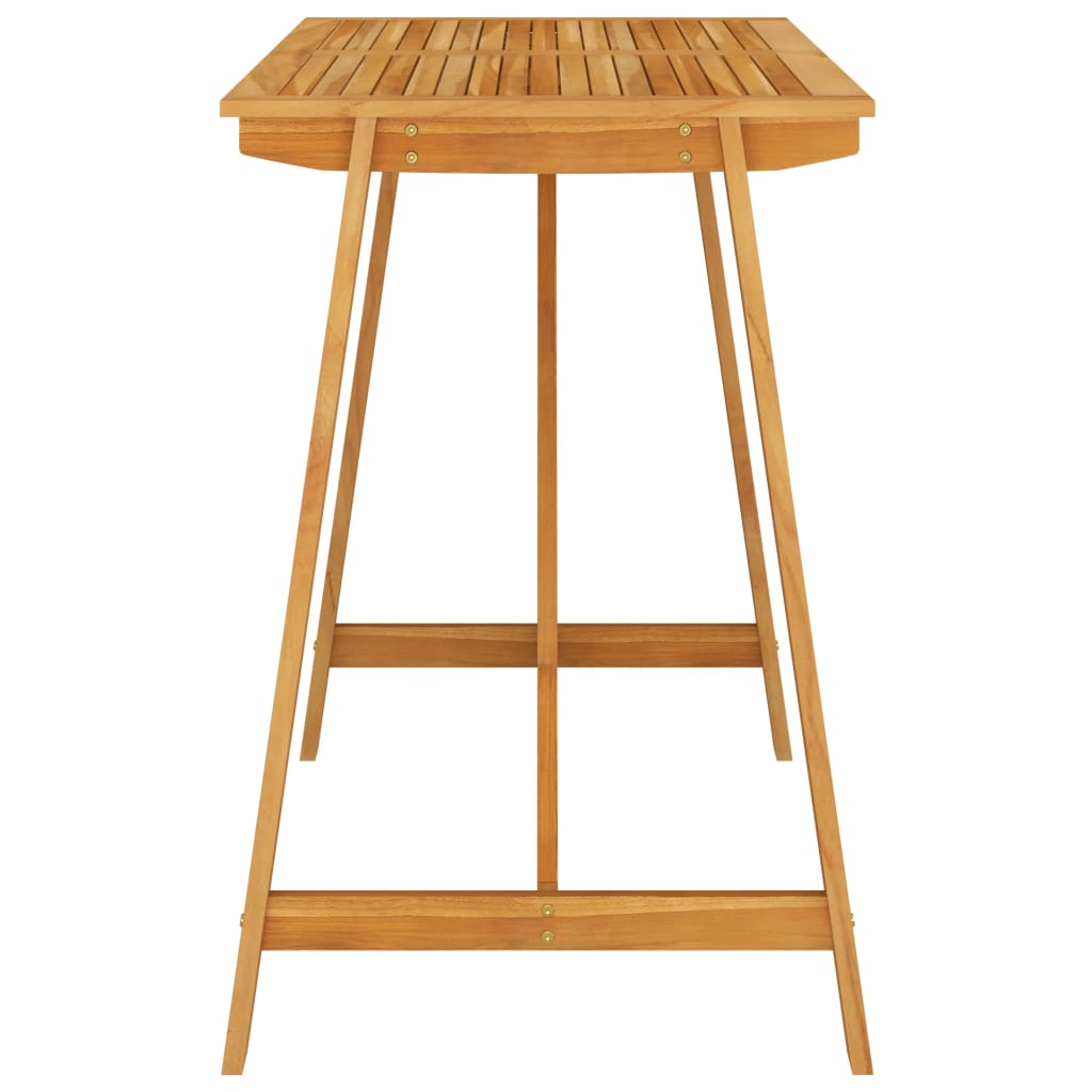 5-piece garden bar set gray