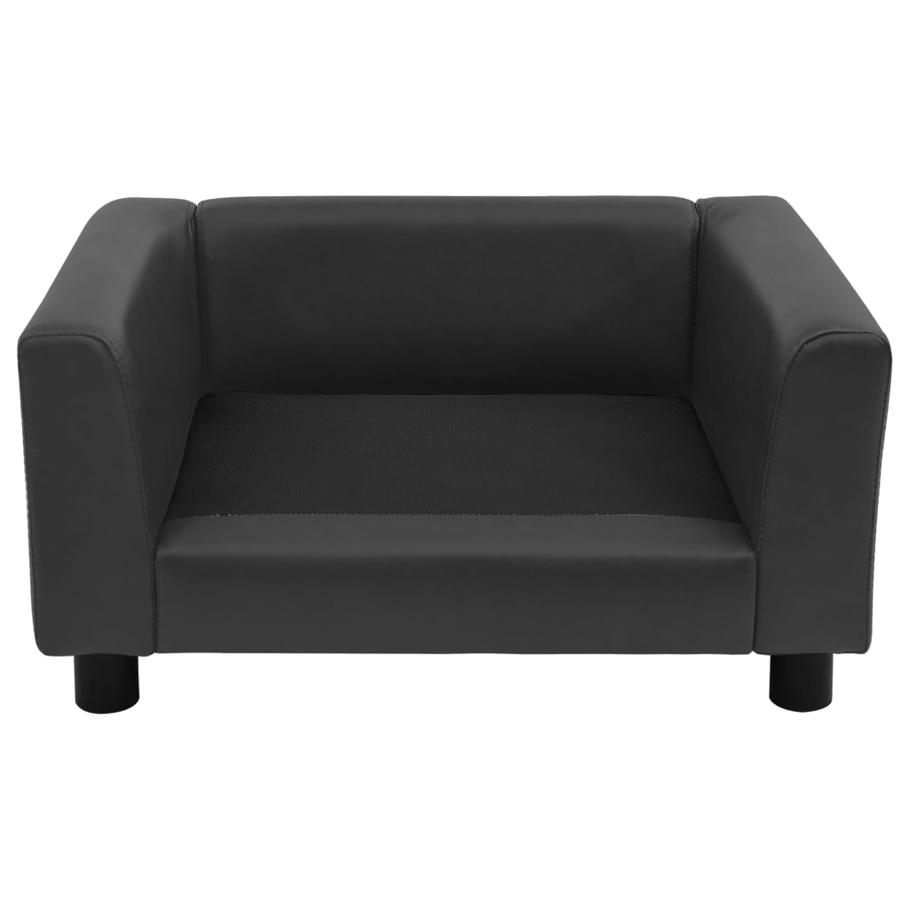 Hundesofa Schaumstoffkissen 60x43x30 cm Plüsch & Kunstleder
