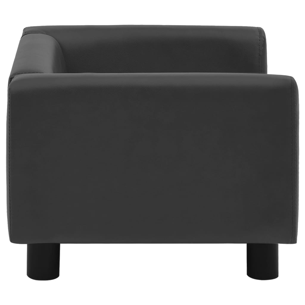 Hundesofa Schaumstoffkissen 60x43x30 cm Plüsch & Kunstleder