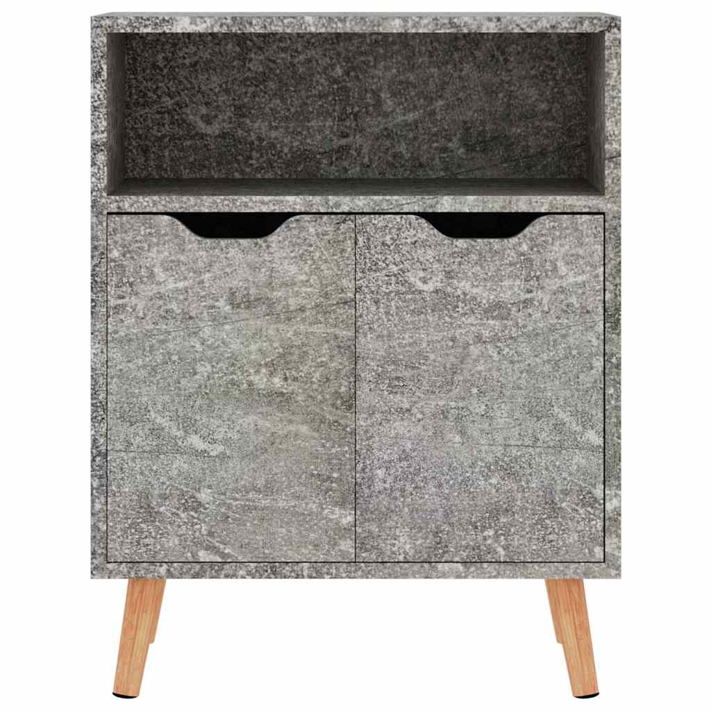 Sideboard Betongrau 60x30x72 cm Holzwerkstoff