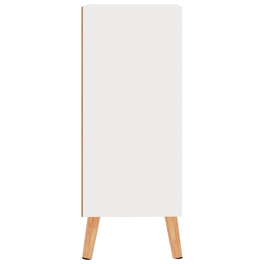 Sideboard Hochglanz-Weiß 60x30x72 cm Holzwerkstoff