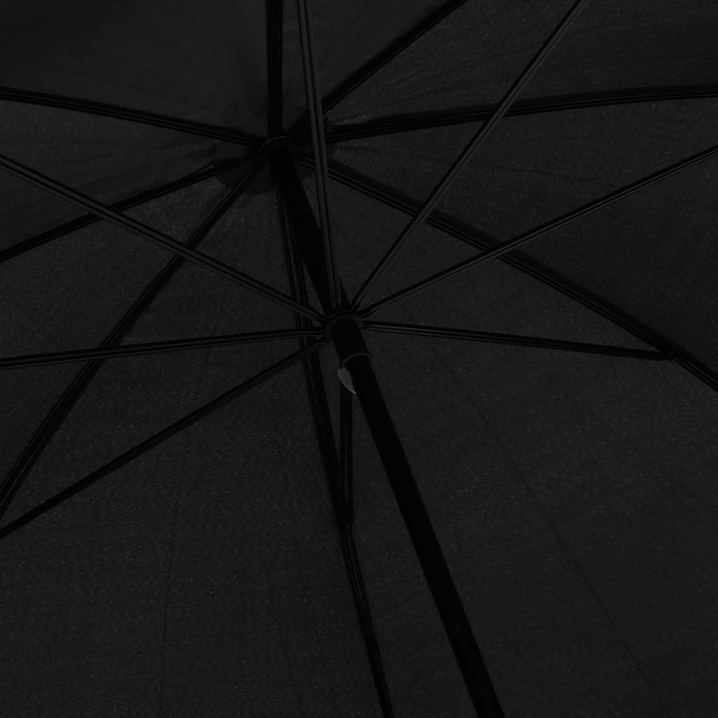 Regenschirm Schwarz 130 cm