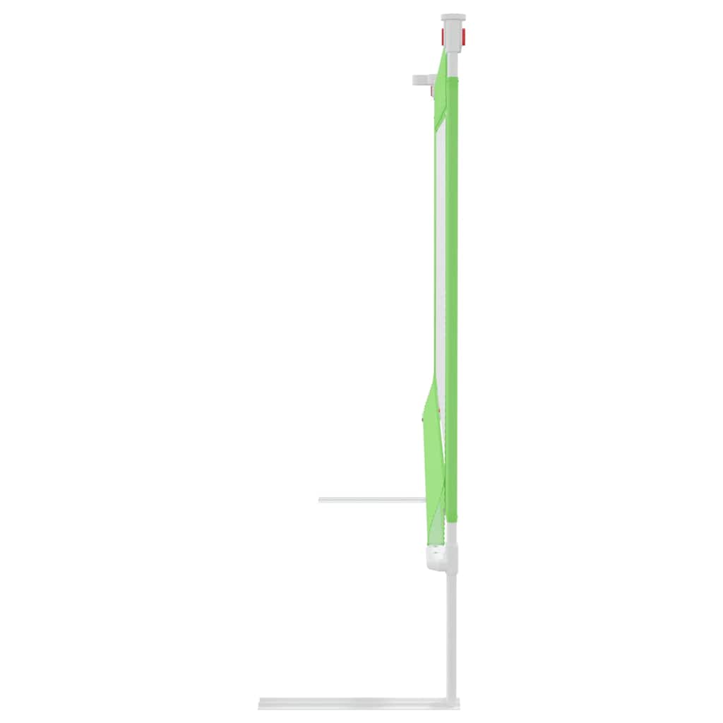 Kleinkind-Bettschutzgitter Grün 90x25 cm Stoff