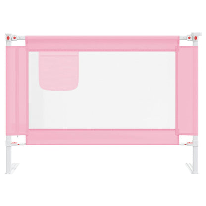 Kleinkind-Bettschutzgitter Rosa 90x25 cm Stoff