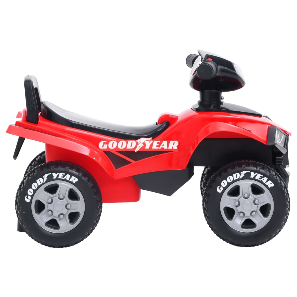 Quad porteur pour enfants Good Year Rouge