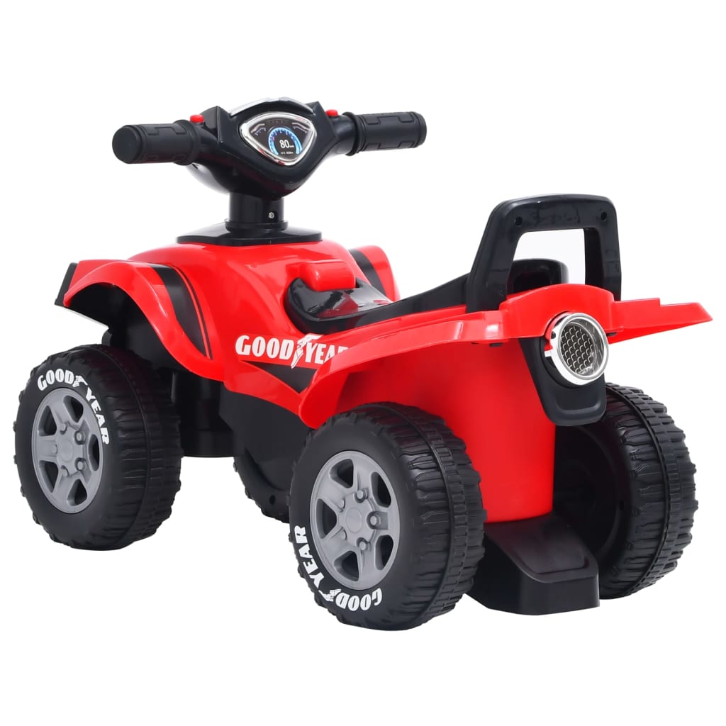 Quad porteur pour enfants Good Year Rouge