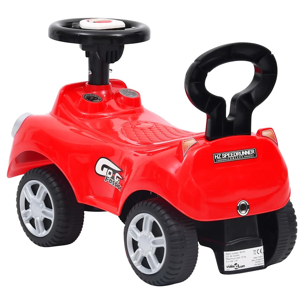 Voiture pour enfants rouge