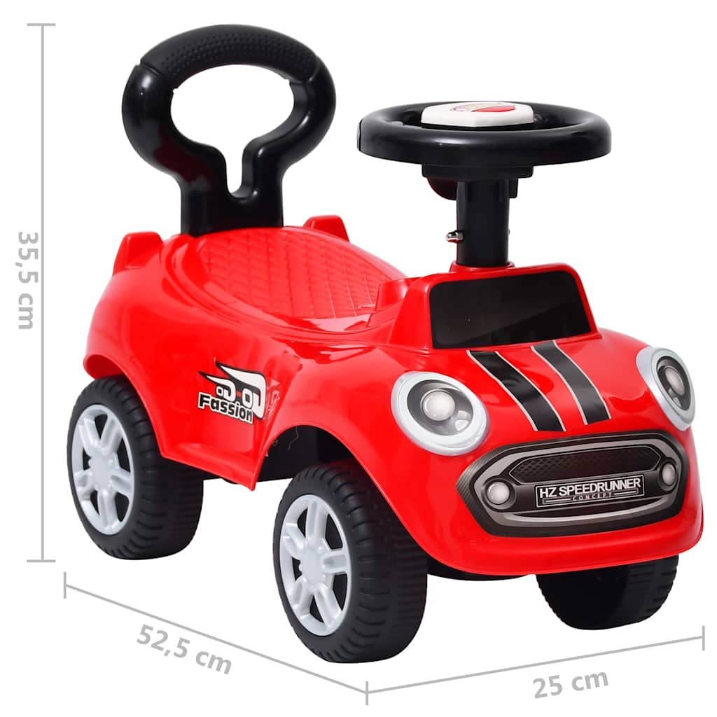 Voiture pour enfants rouge