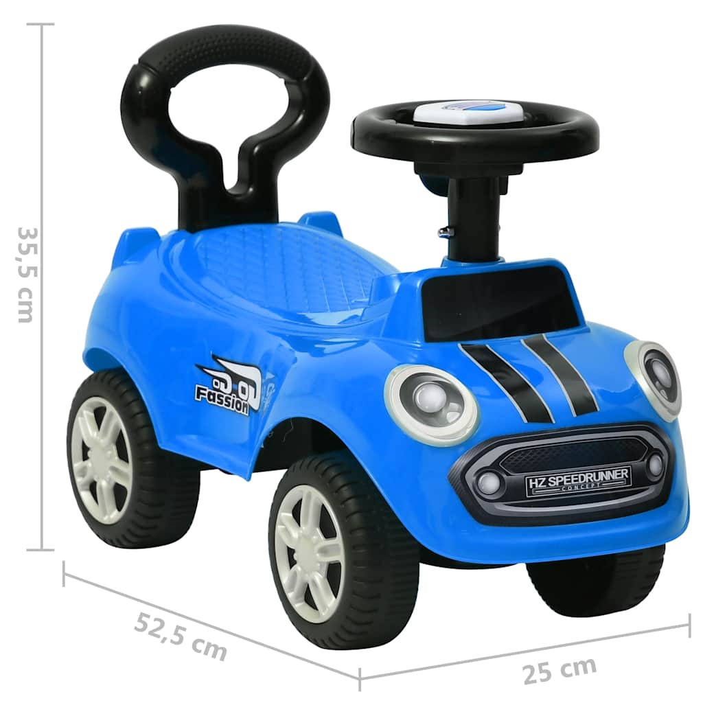 Voiture bleue pour enfants