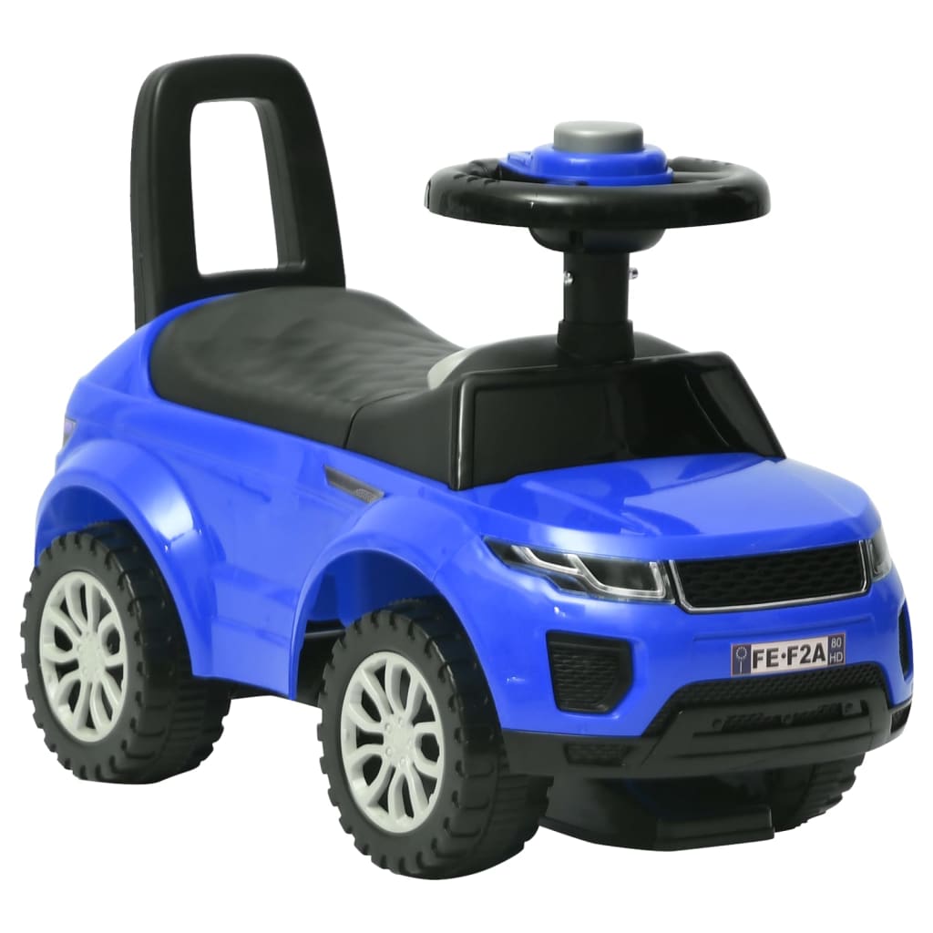 Voiture bleue pour enfants