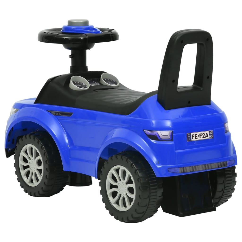 Voiture bleue pour enfants