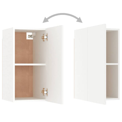 TV-Schrank Weiß 30,5x30x60 cm Holzwerkstoff
