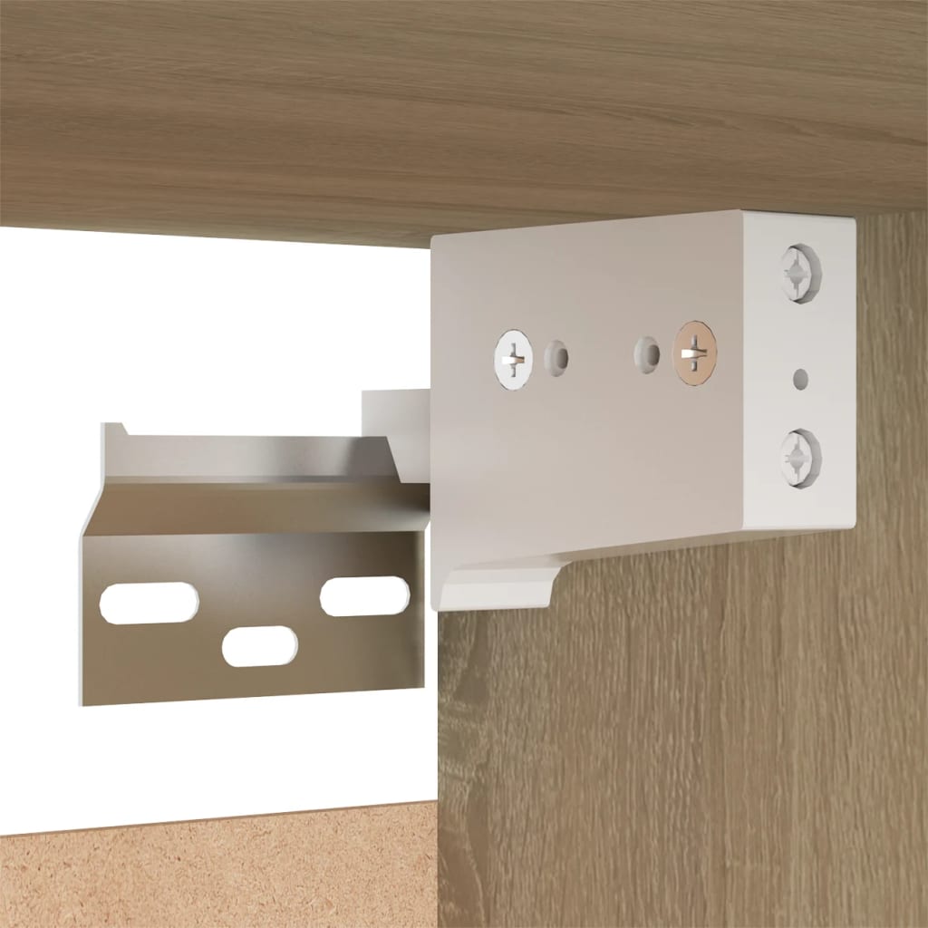 Meuble TV chêne Sonoma 30,5x30x60 cm matériau bois