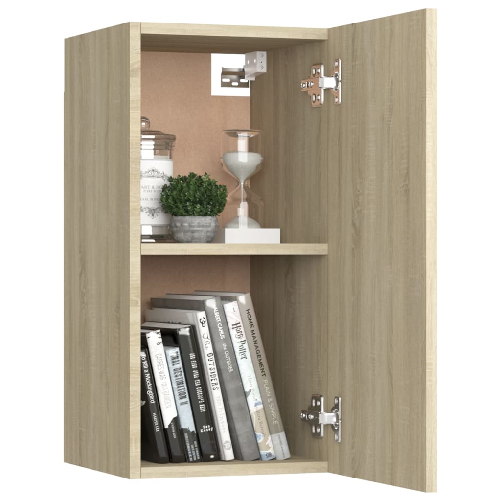 Meuble TV chêne Sonoma 30,5x30x60 cm matériau bois