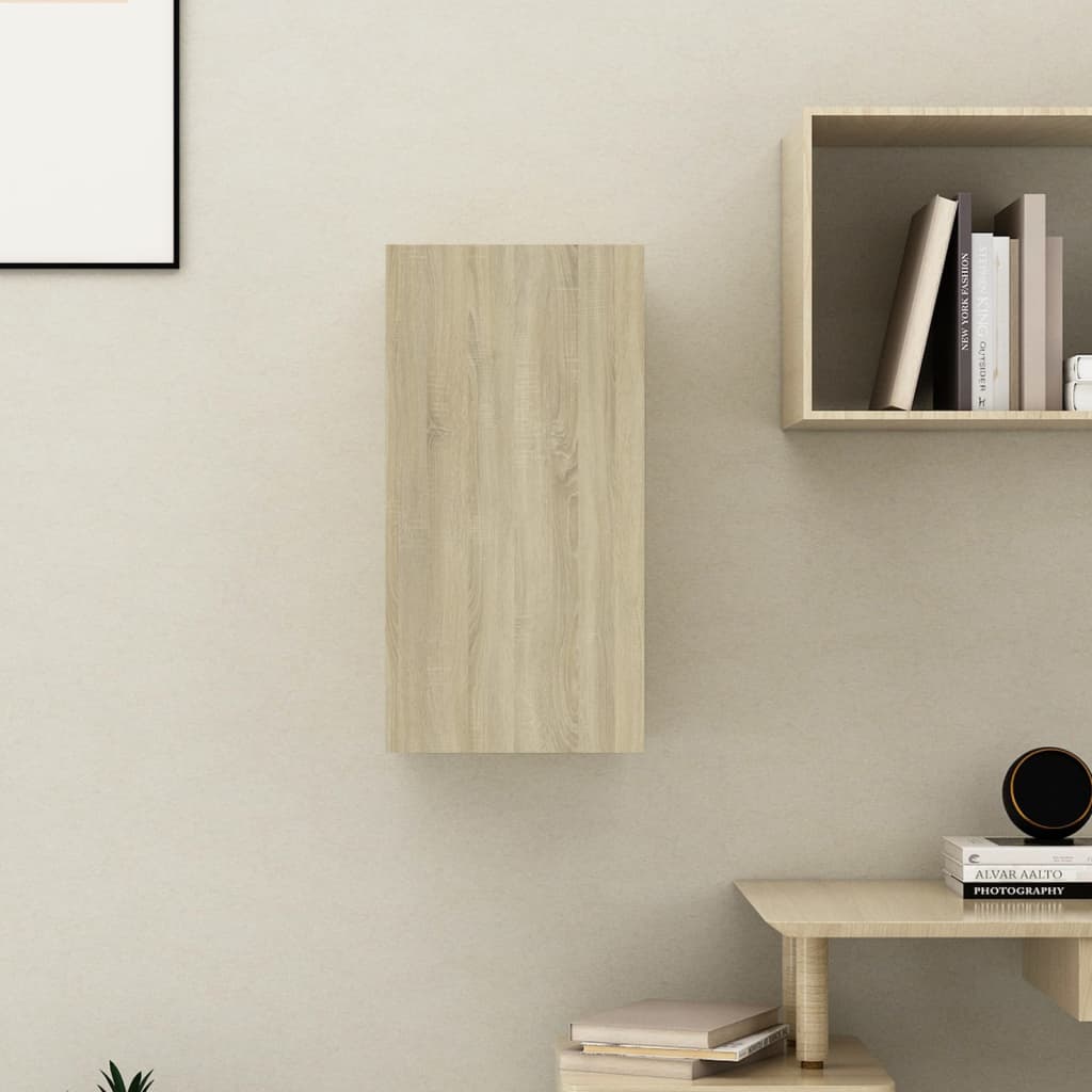 Meuble TV chêne Sonoma 30,5x30x60 cm matériau bois