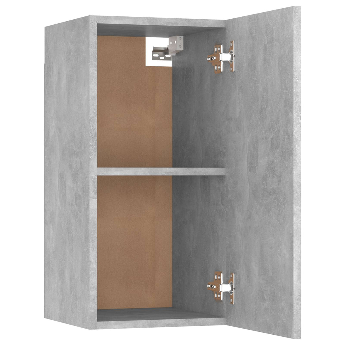 Wand-TV-Schrank | 2 pcs Beton Grau 31 x 30 x 60 cm Holzwerkstoff
