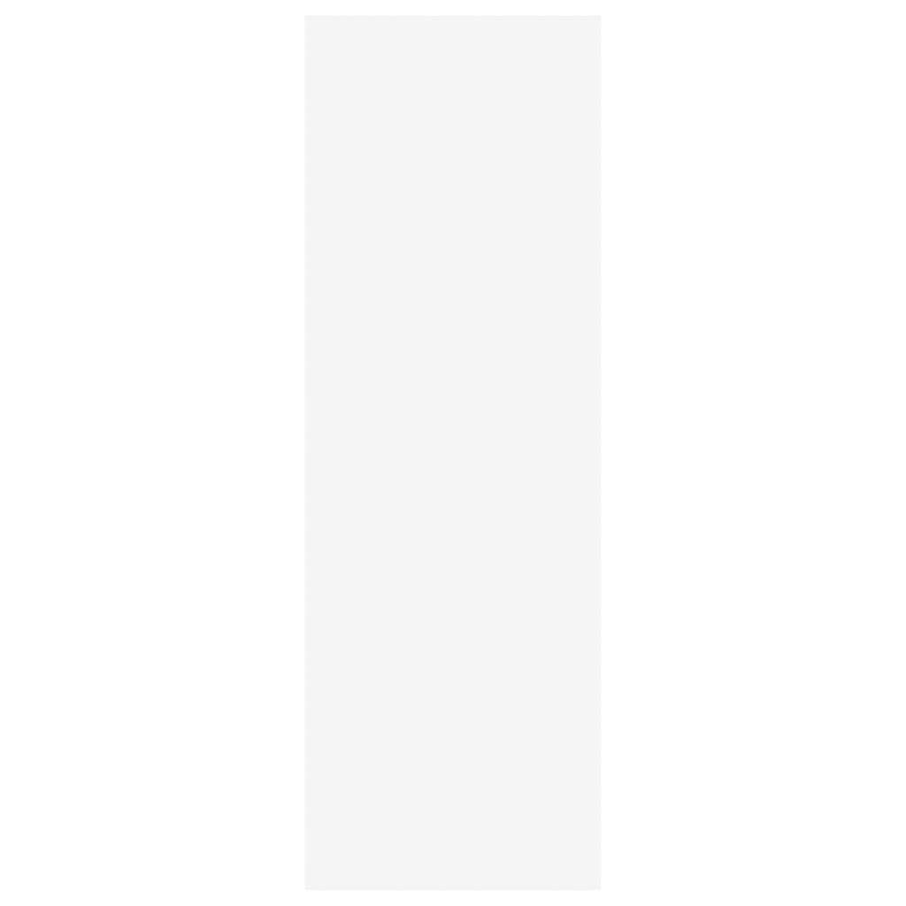 Meuble TV blanc 30,5x30x90 cm en bois