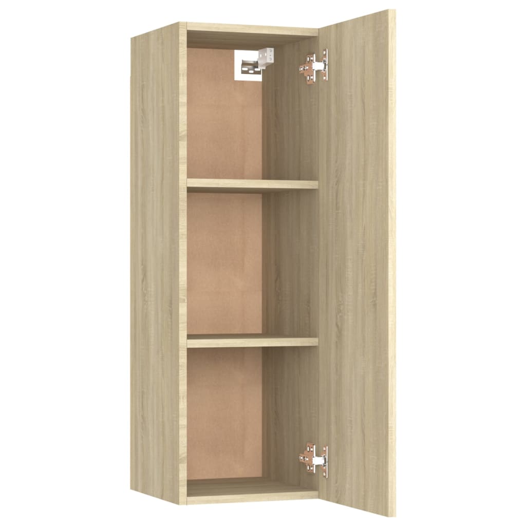 Meuble TV en chêne Sonoma 30,5x30x90 cm, matériau à base de bois