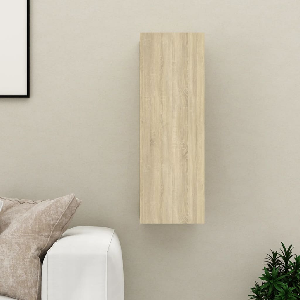 Meuble TV en chêne Sonoma 30,5x30x90 cm, matériau à base de bois
