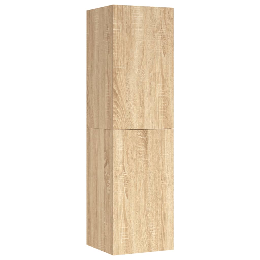Meuble TV chêne Sonoma 30,5x30x110 cm matériau bois