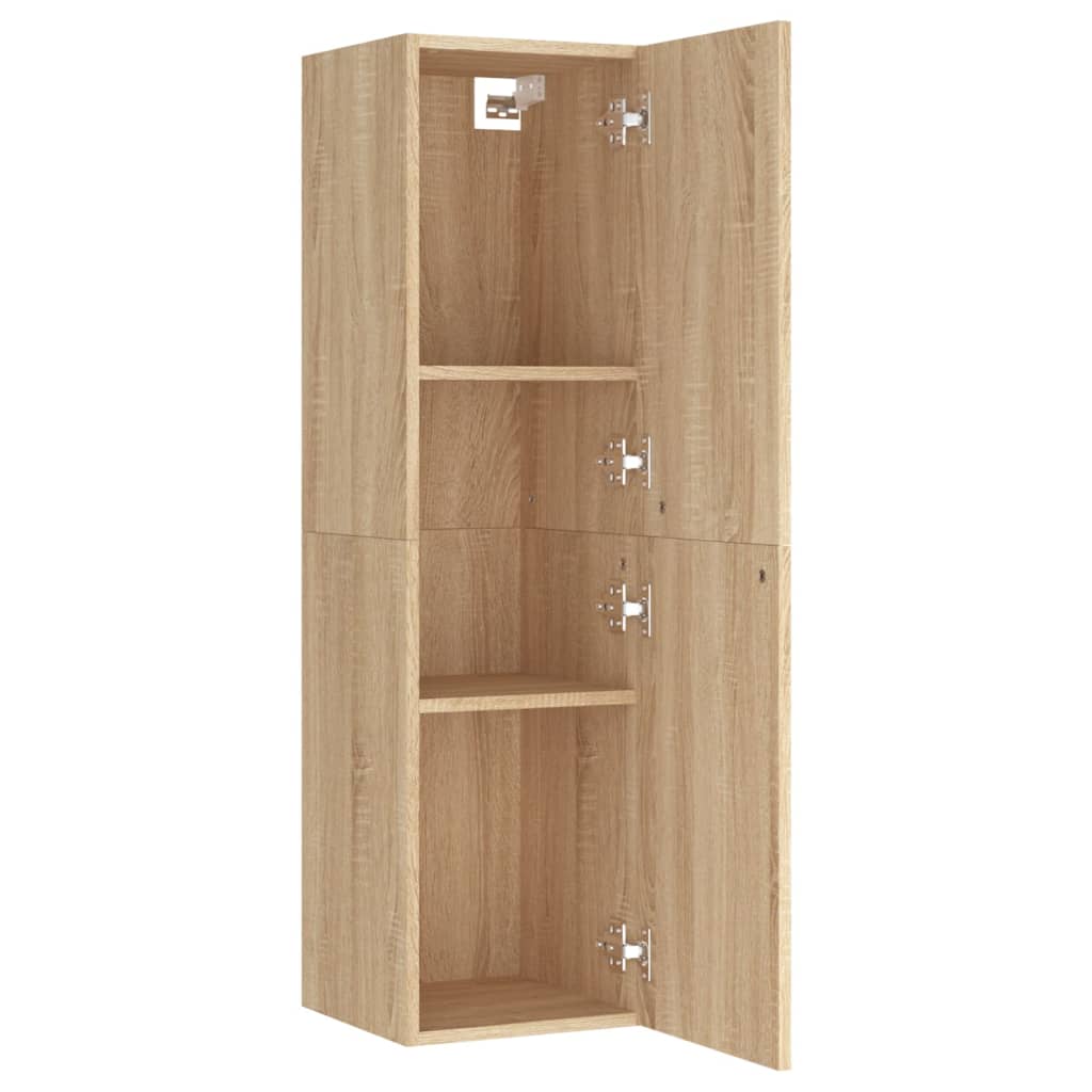 Meuble TV chêne Sonoma 30,5x30x110 cm matériau bois