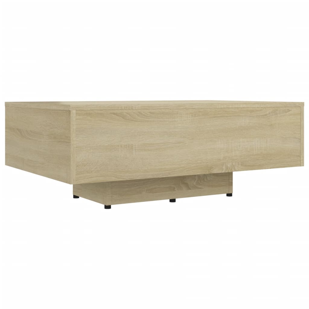 Table basse chêne Sonoma 85x55x31 cm matériau bois