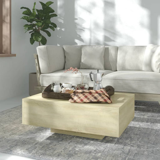 Coffee table Sonoma oak 85x55x31 cm wood material