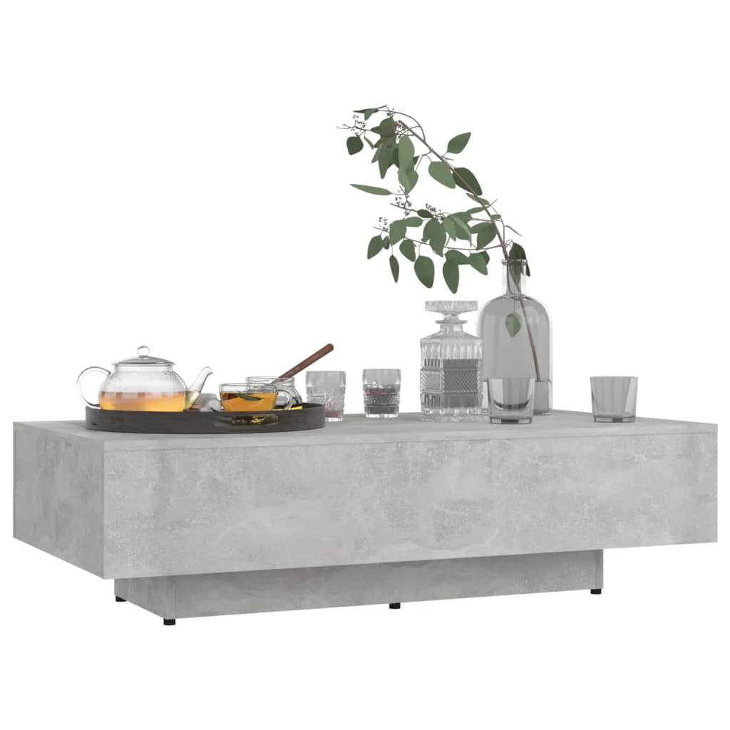 Couchtisch Betongrau 100x49,5x31 cm Holzwerkstoff