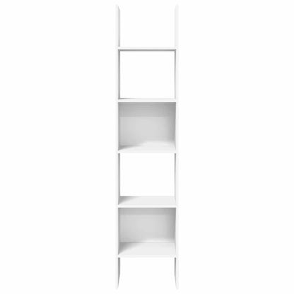 Bücherregal Weiß 40x35x180 cm Holzwerkstoff
