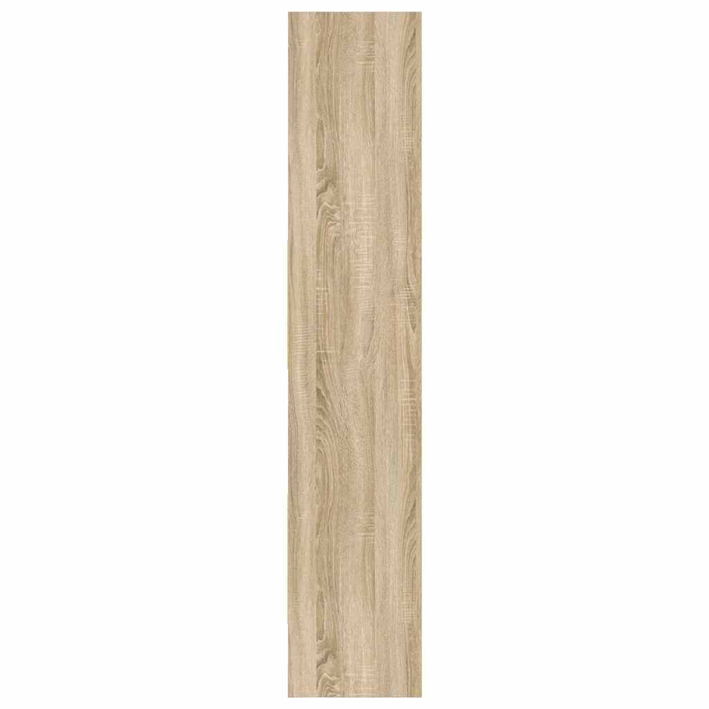 Bücherregal Sonoma-Eiche 40x35x180 cm Holzwerkstoff