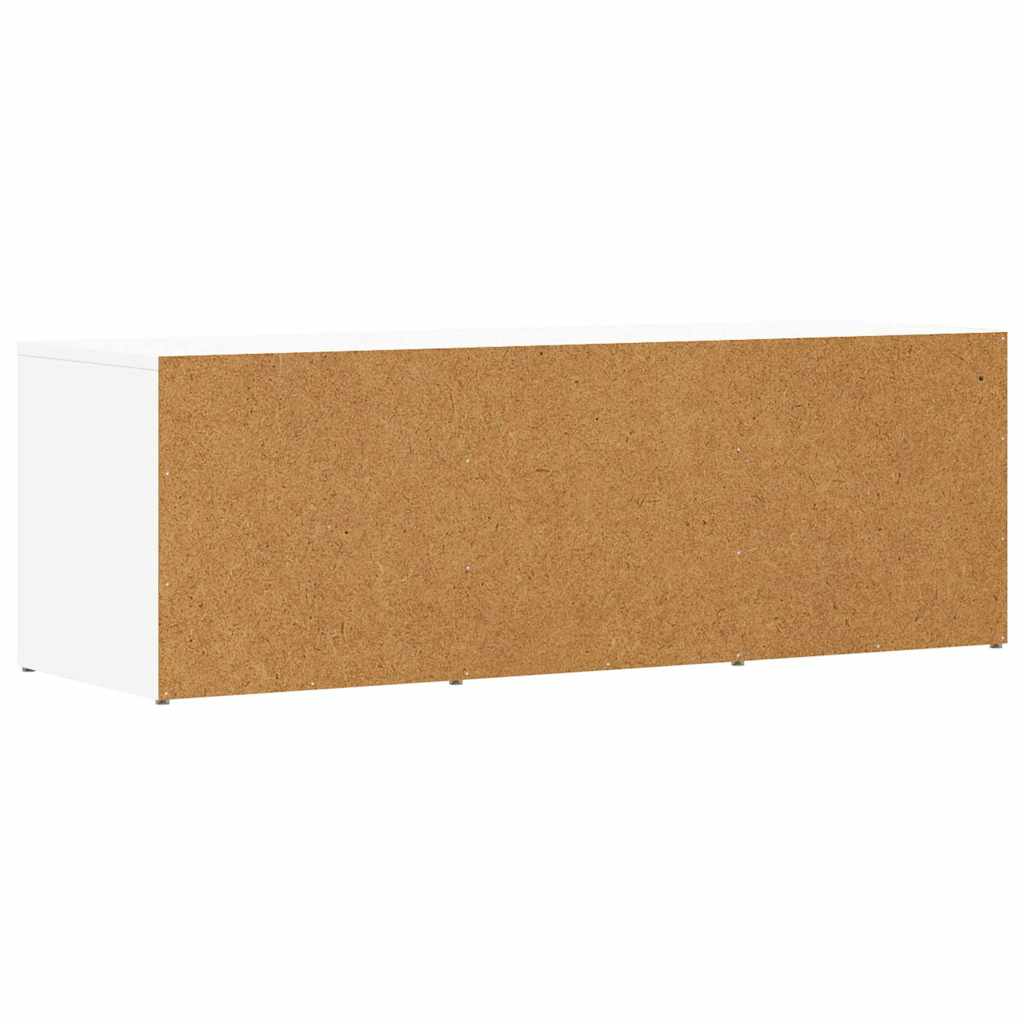 Schuhbank Weiß 102x35x35 cm Holzwerkstoff