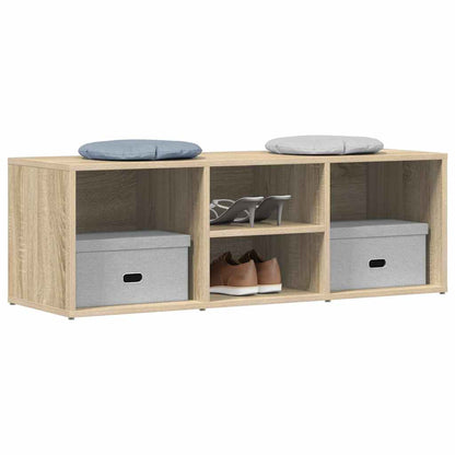 Schuhbank Sonoma-Eiche 102x35x35 cm Holzwerkstoff