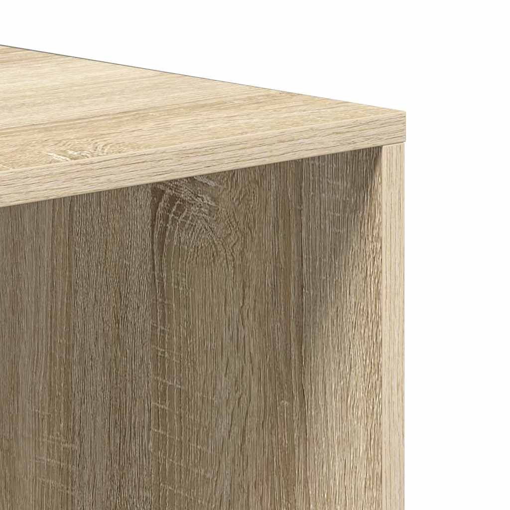 Schuhbank Sonoma-Eiche 102x35x35 cm Holzwerkstoff