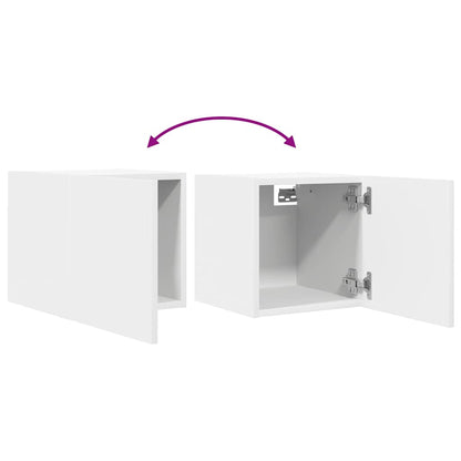 TV-Wandschrank Weiß 30,5x30x30 cm