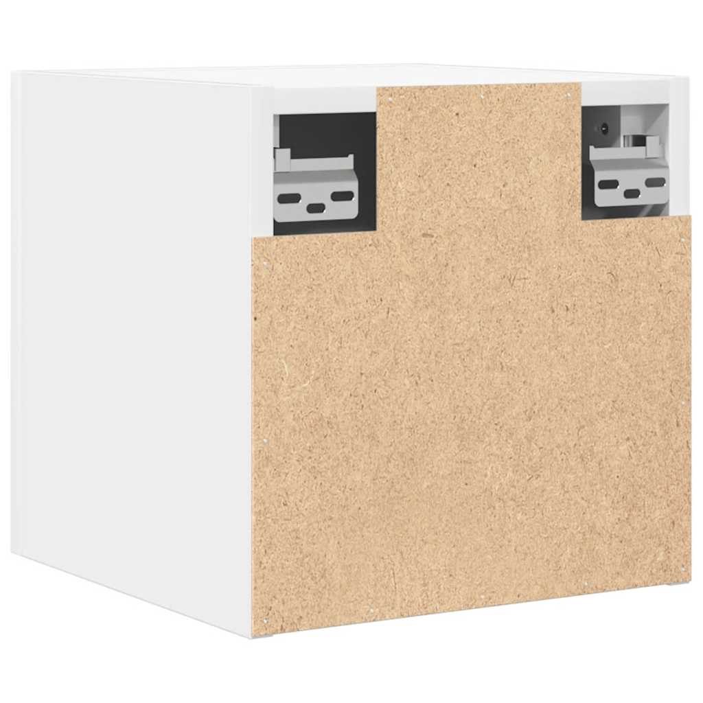 TV wall cabinets 4 pcs. White 30.5x30x30 cm