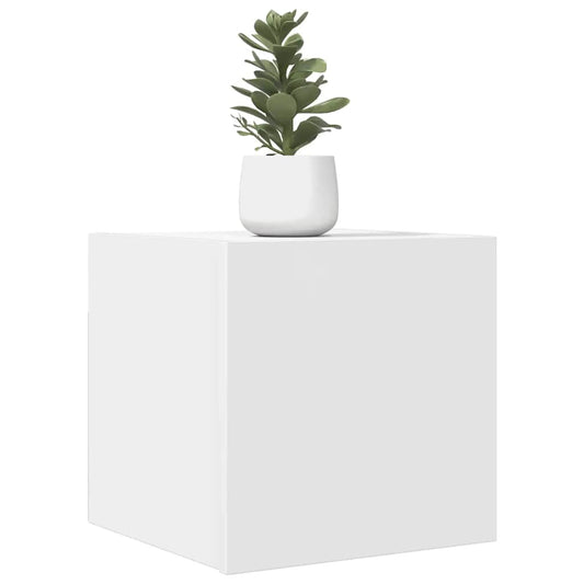 TV wall cabinets 4 pcs. White 30.5x30x30 cm
