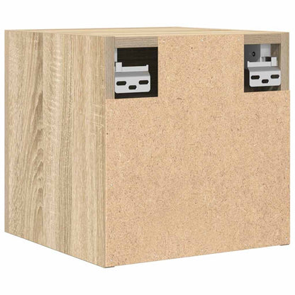 TV-Wandschränke 2 Stk. Sonoma-Eiche 30,5x30x30 cm