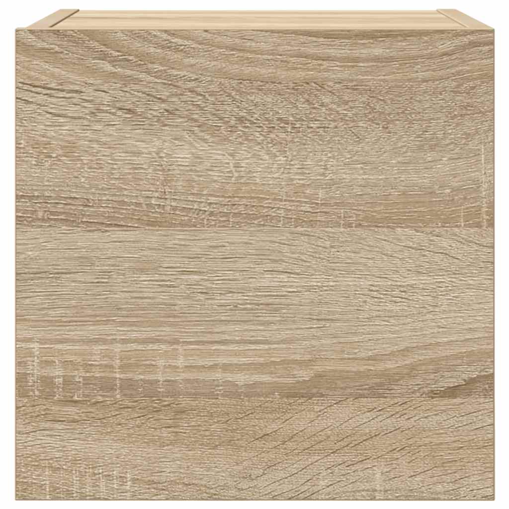 TV wall cabinets 4 pcs. Sonoma oak 30.5x30x30 cm